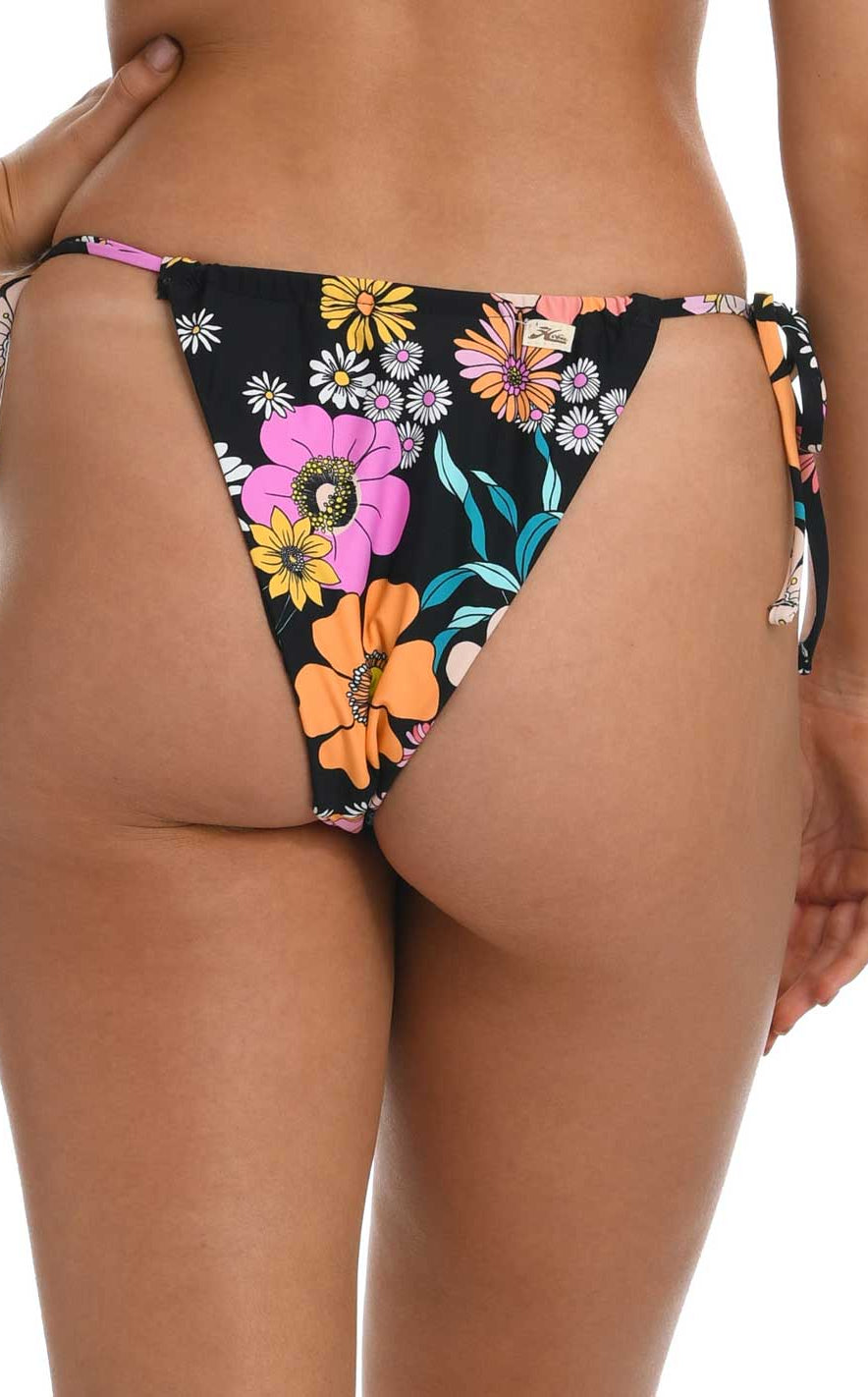 Hobie: Peace, Love, & Daisies Tie Side Tanga Pant