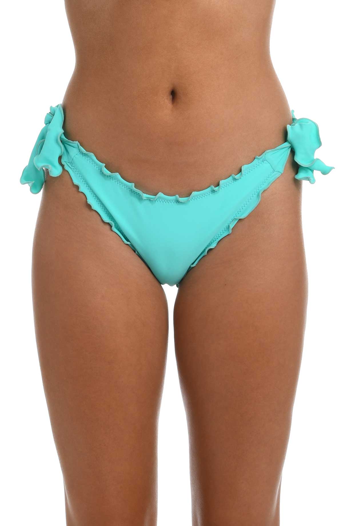 Hobie: Solids Tie Side Merrow Hipster Pant - FRSHMINT