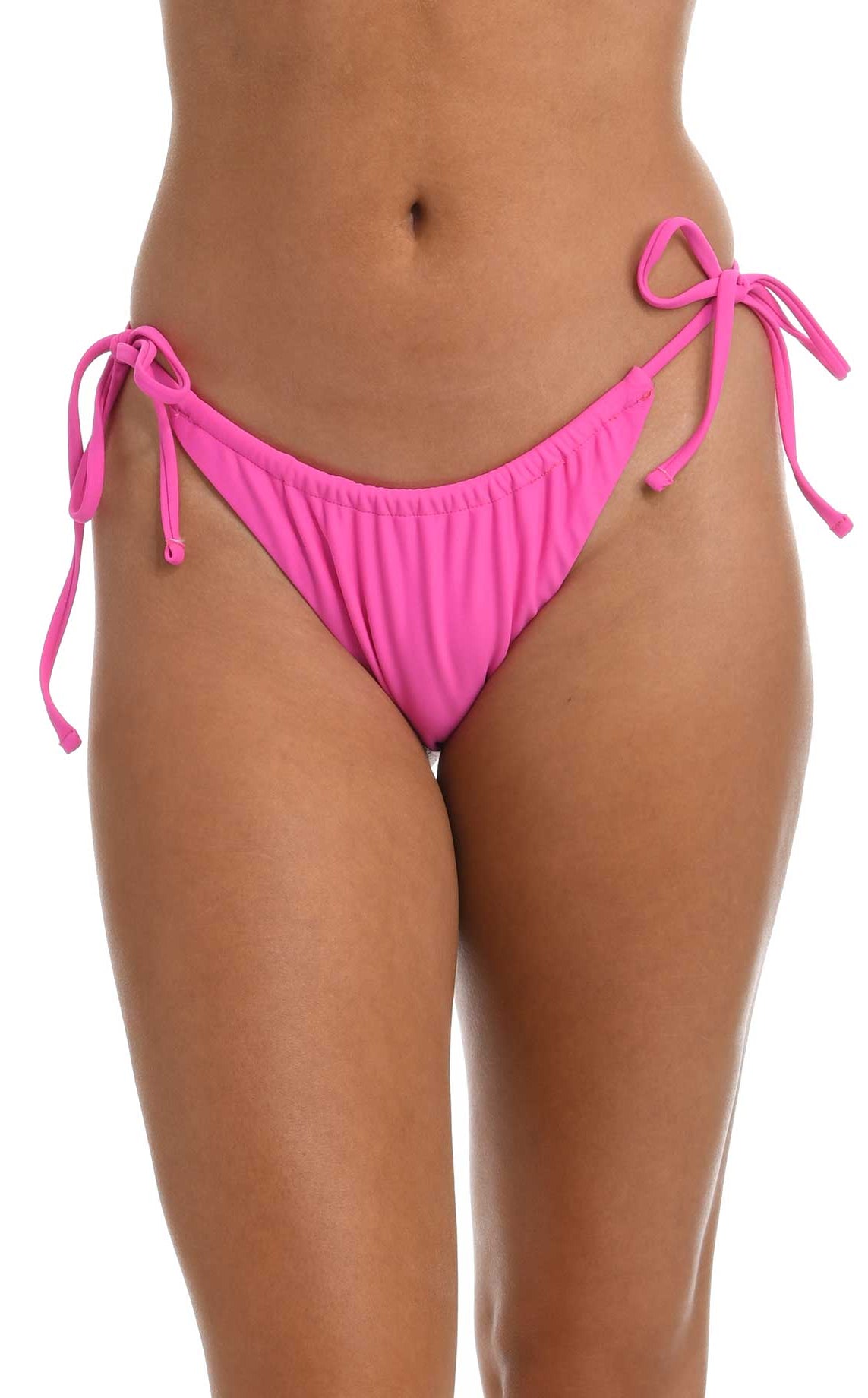 Hobie: Solids Tie Side Tang Pant - HOT PINK