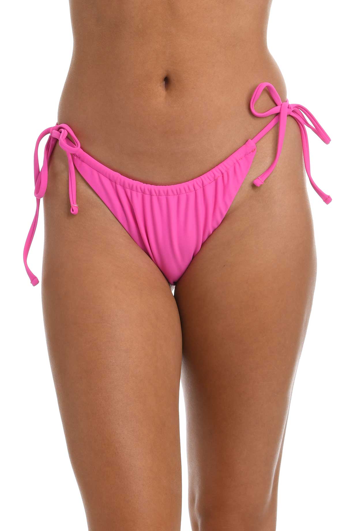 Hobie: Solids Tie Side Tang Pant - HOT PINK