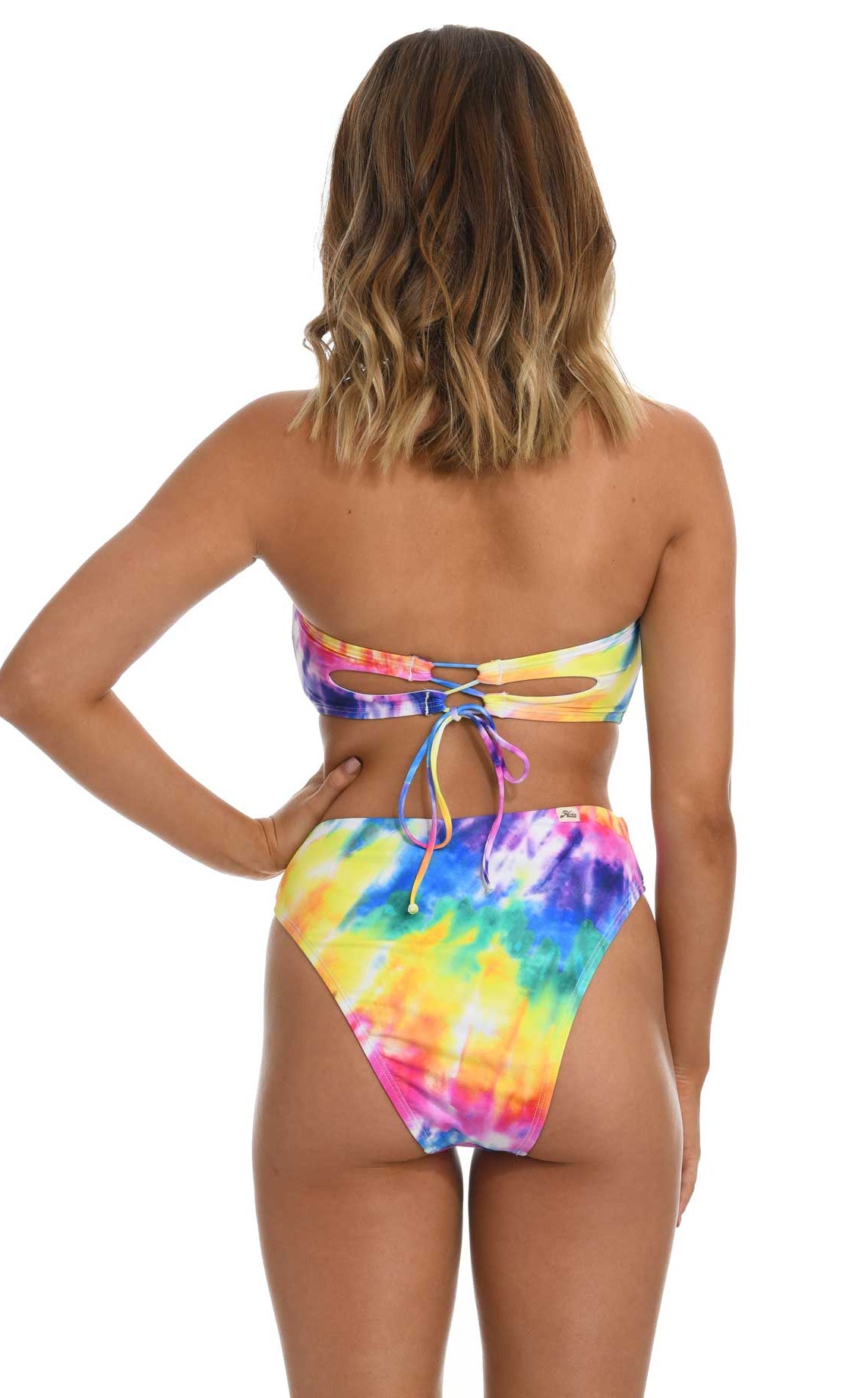 Hobie: To Dye For Clean Bandeau Bikini Top