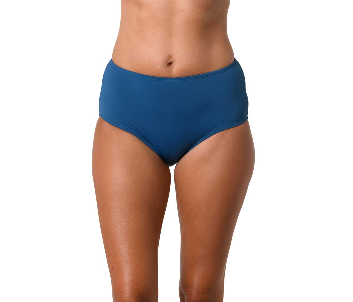 Jantzen: Solids Side Shirred Comfort Core Bottom - MOROCCAN