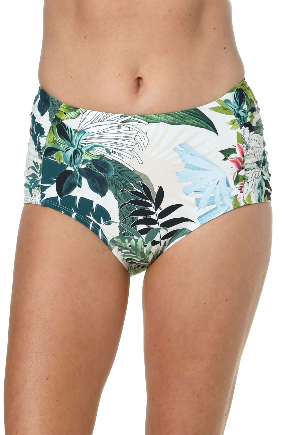 Jantzen: Nature Glow Side Shirred Comfort Core Bottom