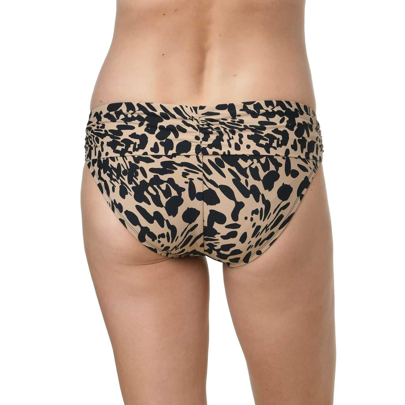 Jantzen: Wild Camouflage Foldover Hipster Bikini Bottom