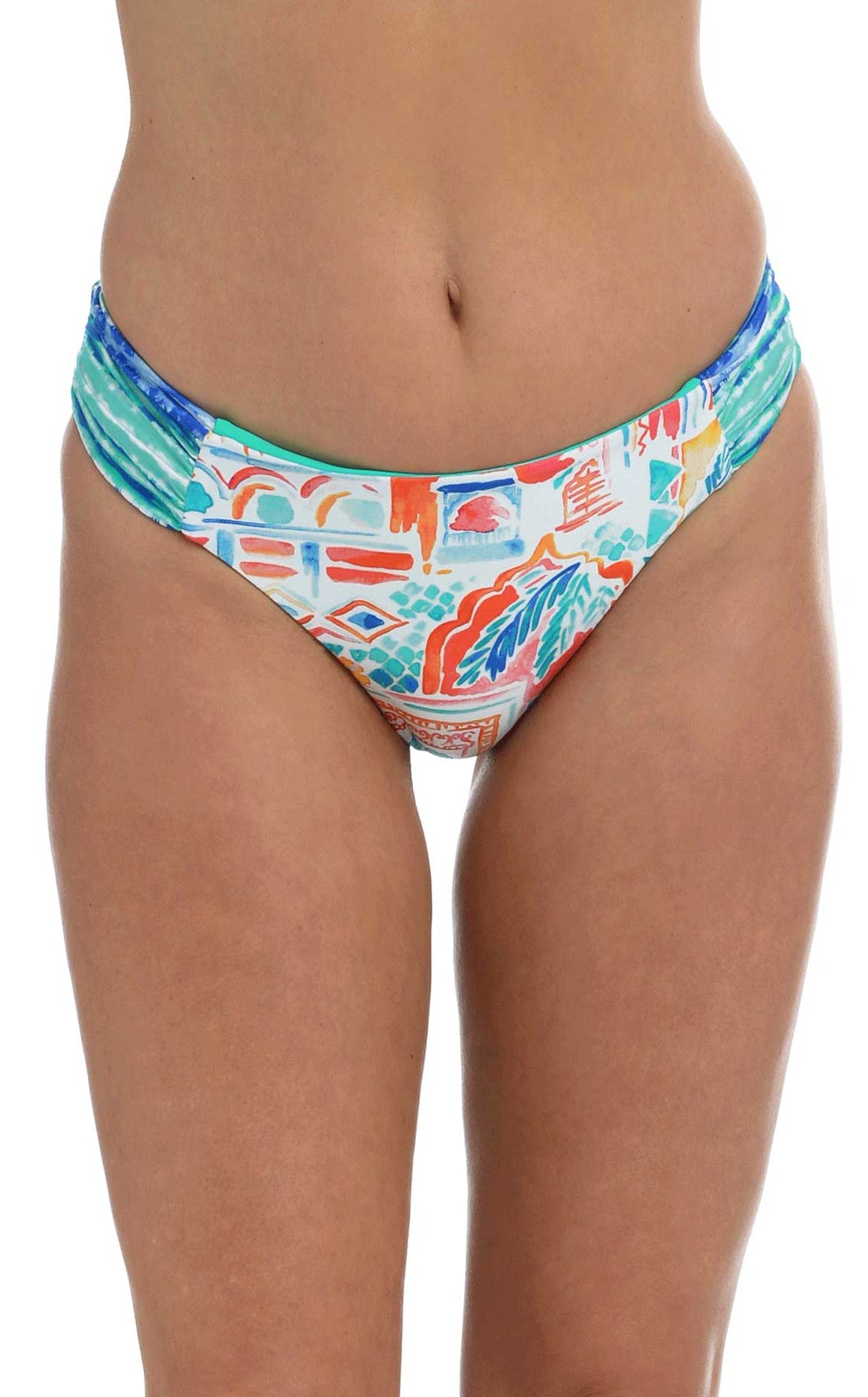 La Blanca: Terra Italia Side Shirred Hipster Bottom