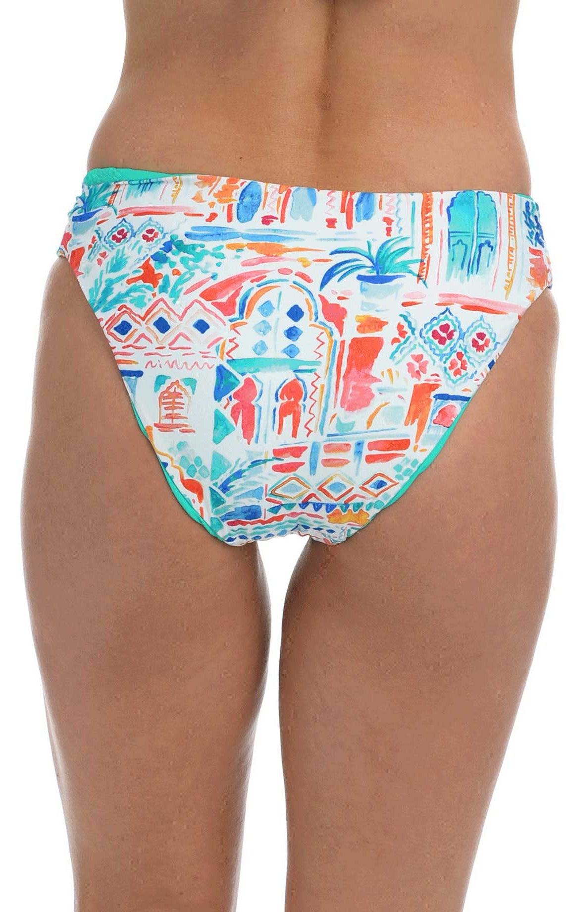La Blanca: Terra Italia Side Shirred Hipster Bottom
