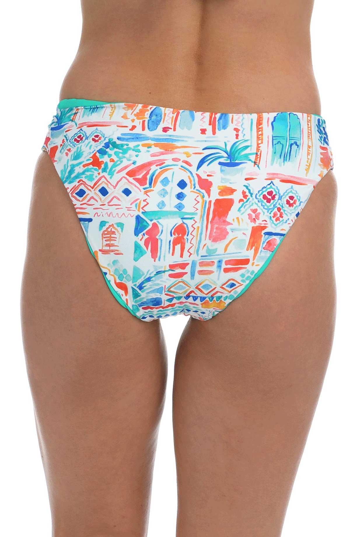 La Blanca: Terra Italia Side Shirred Hipster Bottom