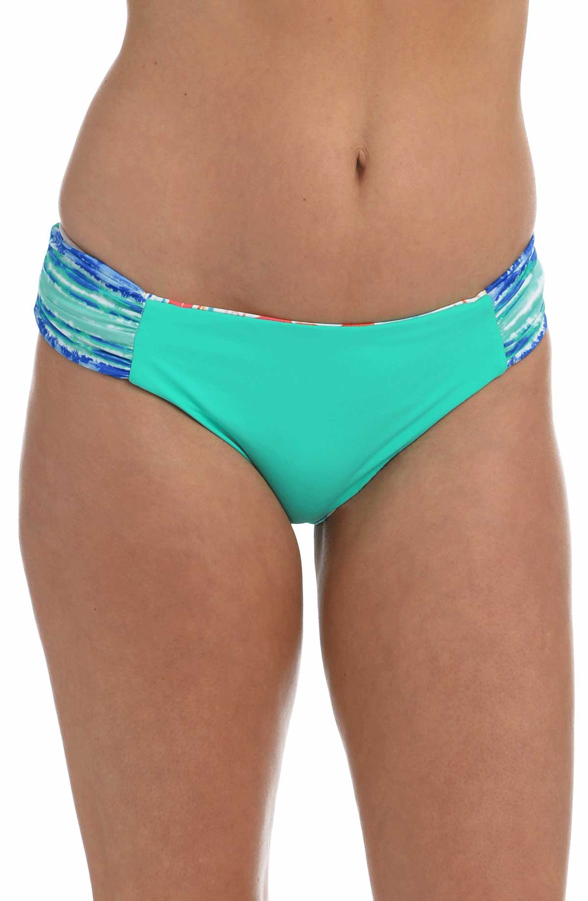 La Blanca: Terra Italia Side Shirred Hipster Bottom
