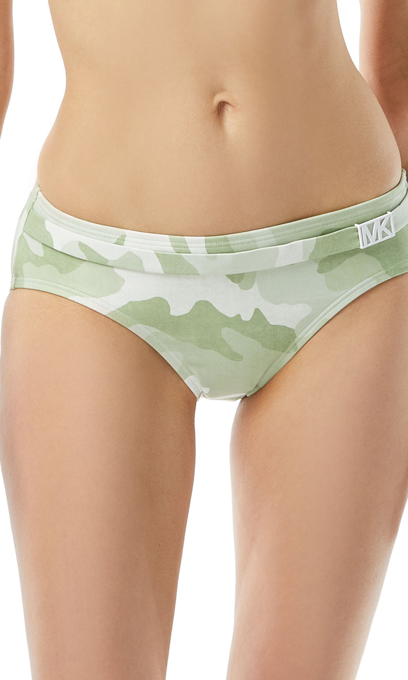 Michael Michael Kors: Camo Belted Bottom
