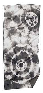 Nomadix: Tie Dye Black And White Towel