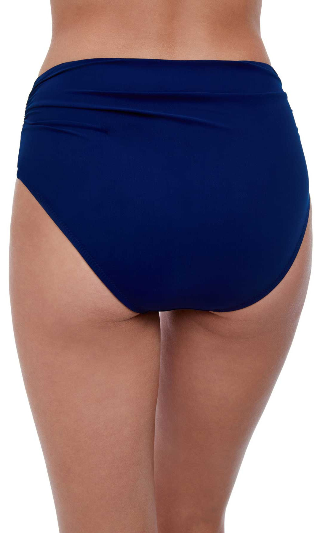 Profile: Tutti Frutti Solid Side Shirred Bottom - NAVY