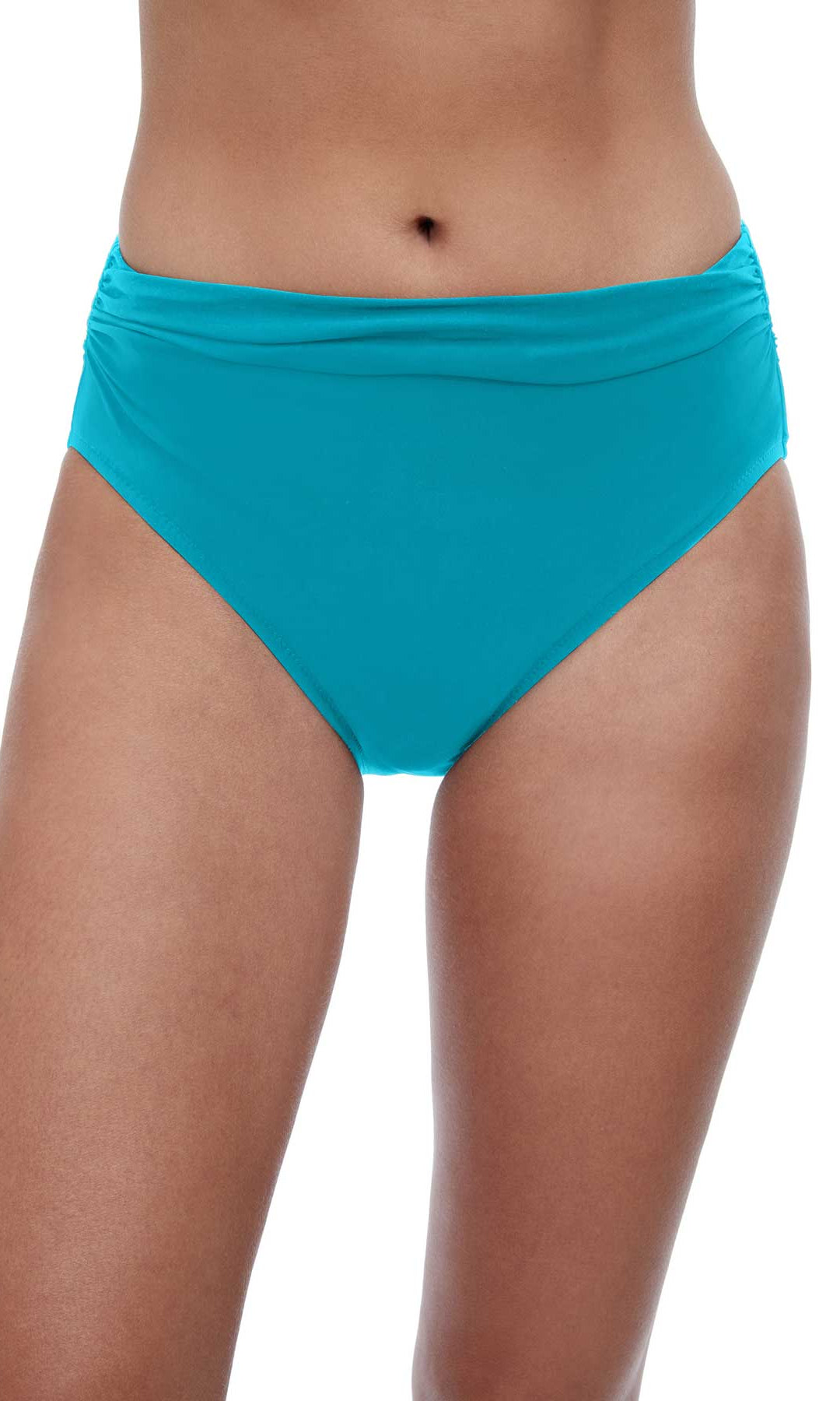 Profile: Tutti Frutti Solid Side Shirred Bottom - TURQUOISE