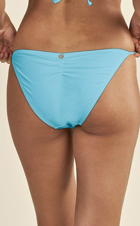 Quintsoul: Essentials Solid Tie Side Bottom - AQUA