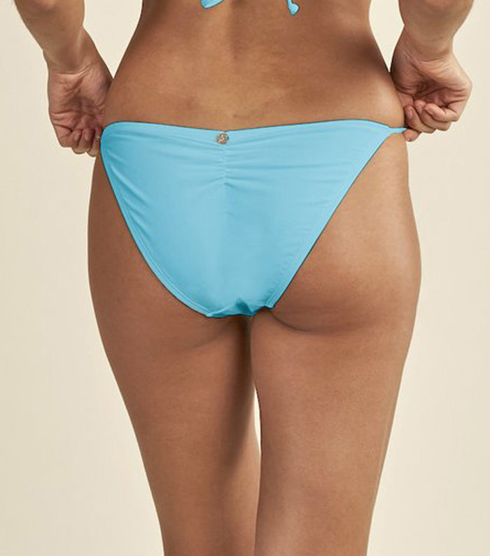 Quintsoul: Essentials Solid Tie Side Bottom - AQUA