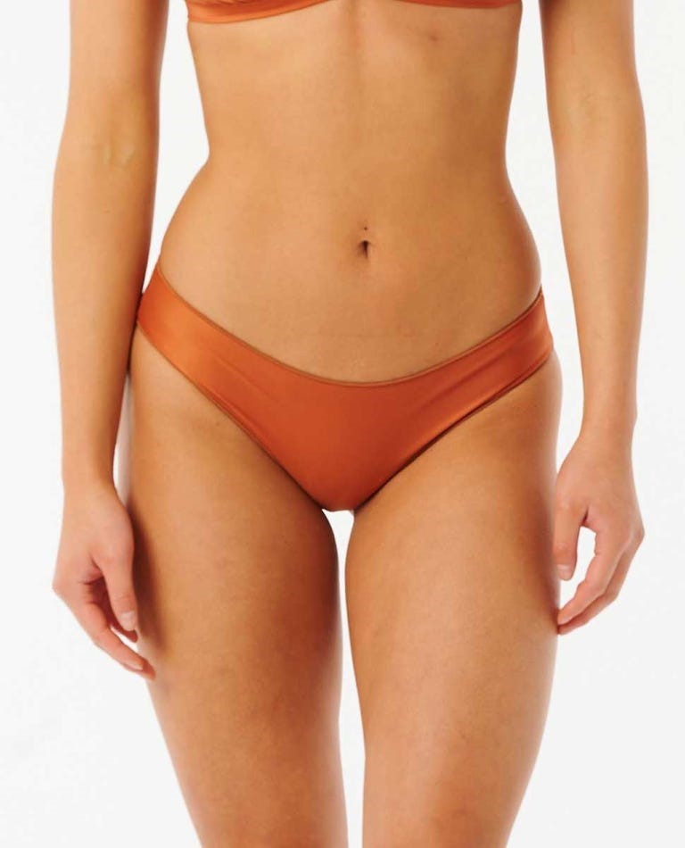 Rip Curl: Classic Surf Cheeky Bikini Bottom - AUBURN