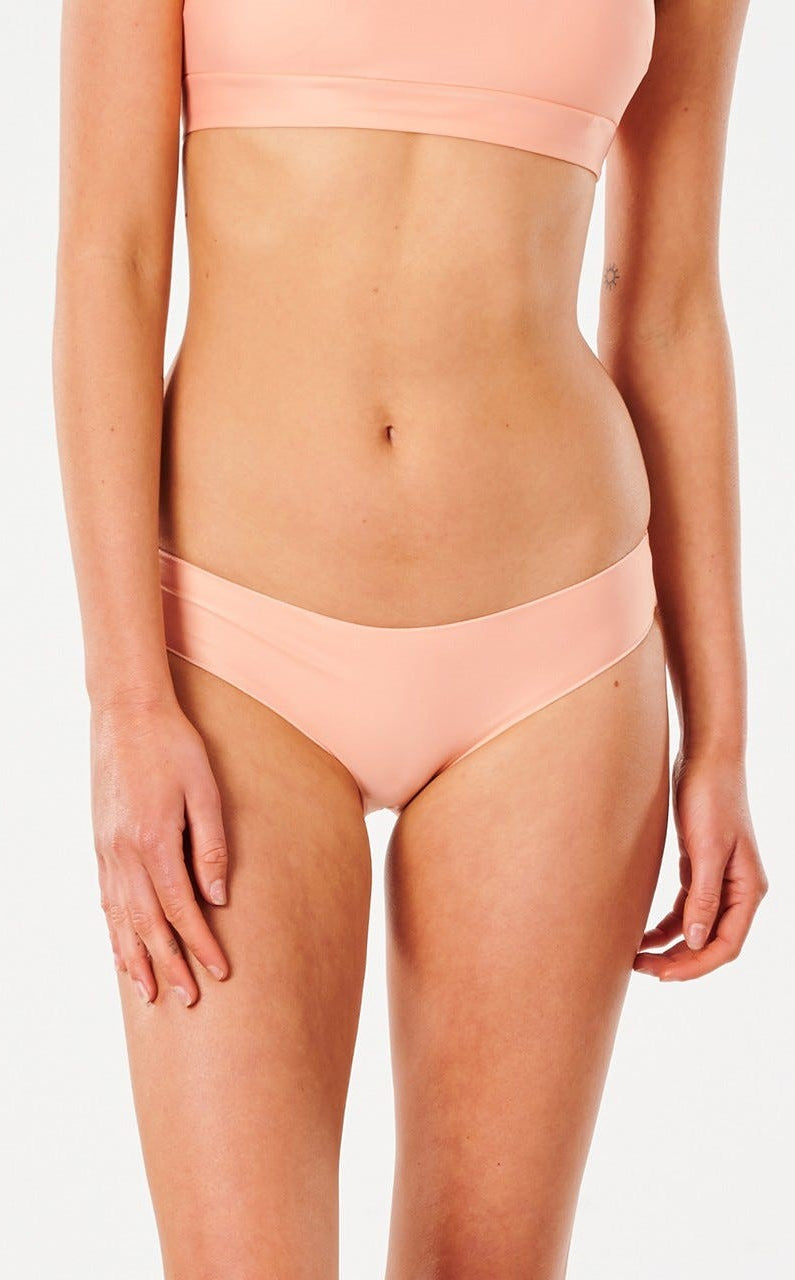 Rip Curl: Classic Surf Cheeky Bikini Bottom - PEACH