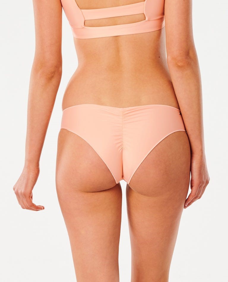 Rip Curl: Classic Surf Cheeky Bikini Bottom - PEACH