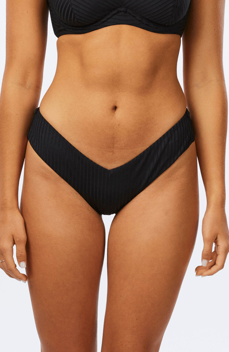 Rip Curl: Premium Surf Skimpy Hipster Bottom - BLACK