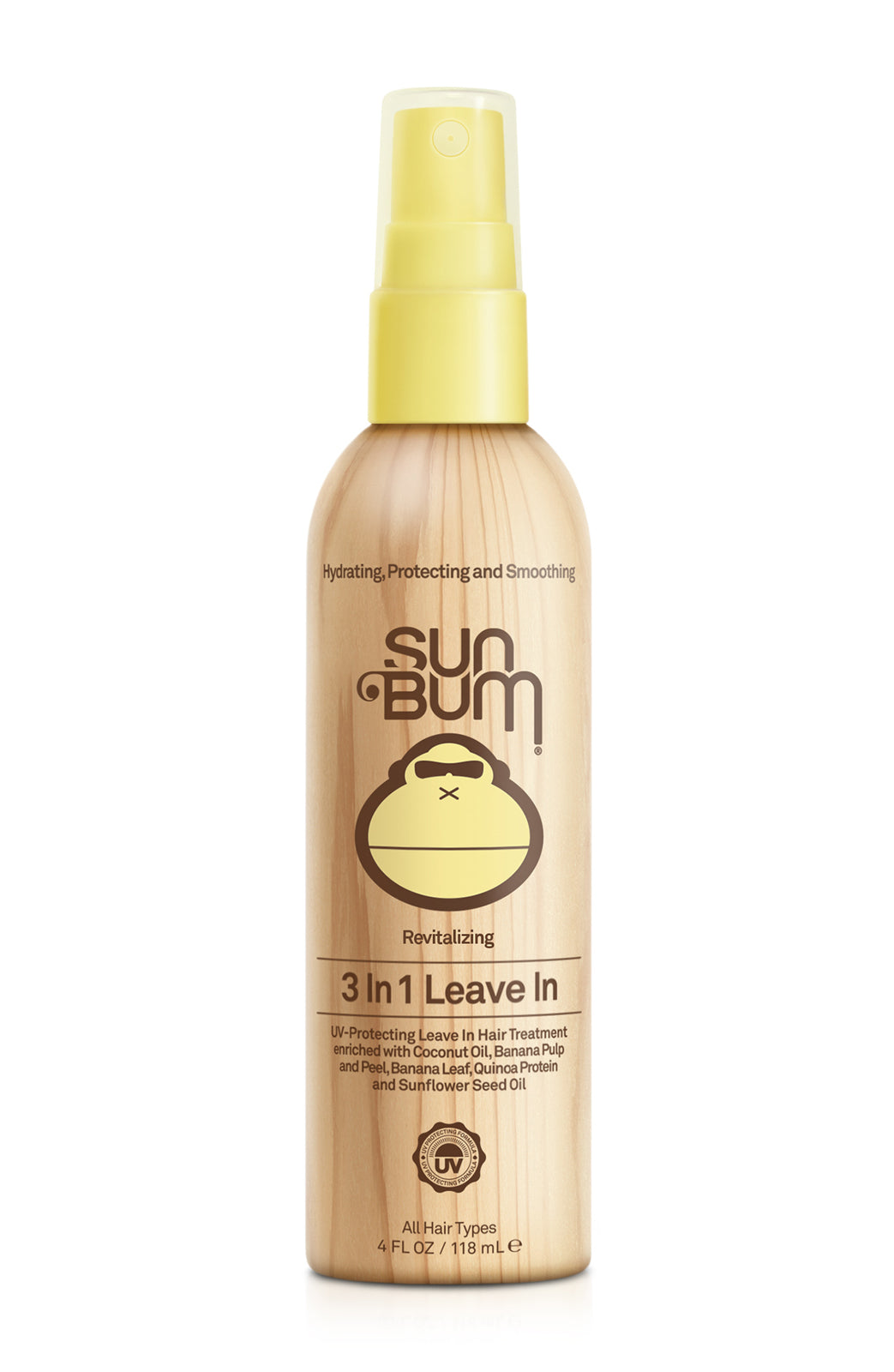 Sun Bum: 3 In 1 Leave In 4 Oz