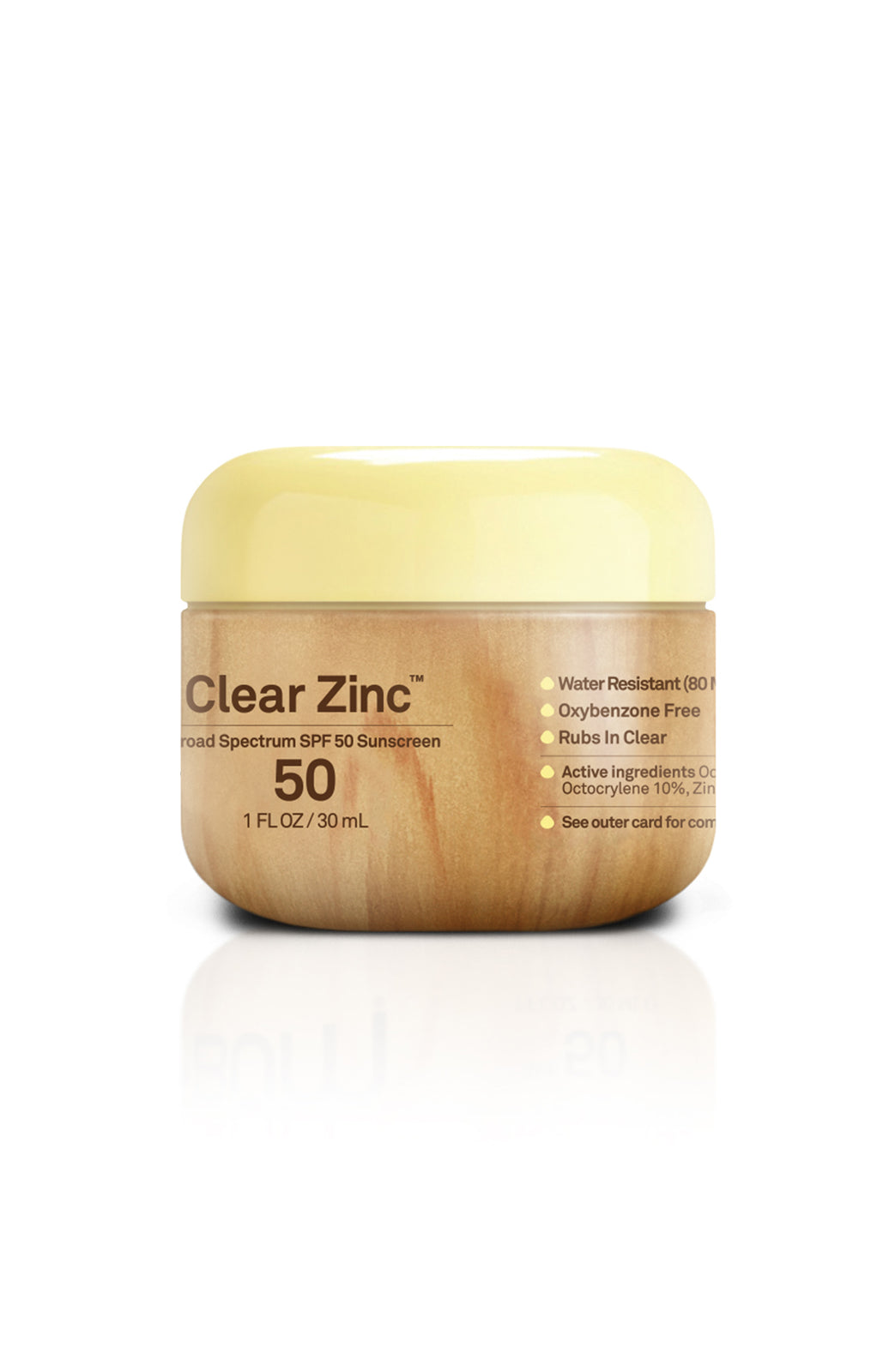 Sun Bum: Original Spf Clear Zinc 1 Oz