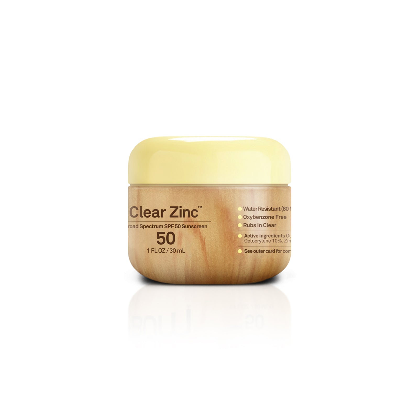 Sun Bum: Original Spf Clear Zinc 1 Oz