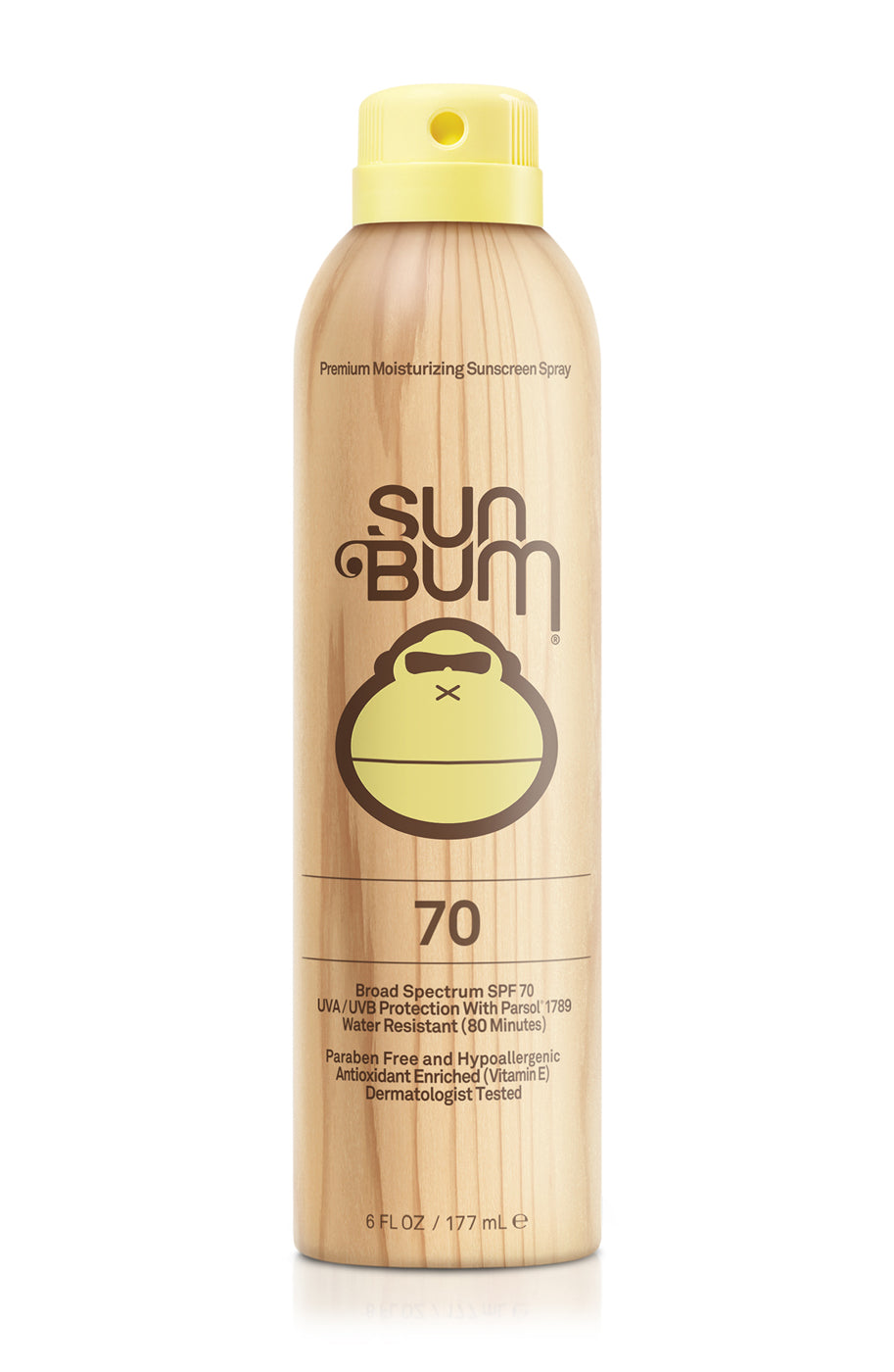 Sun Bum: Original Spf70 Sunscreen Spray 6 Oz