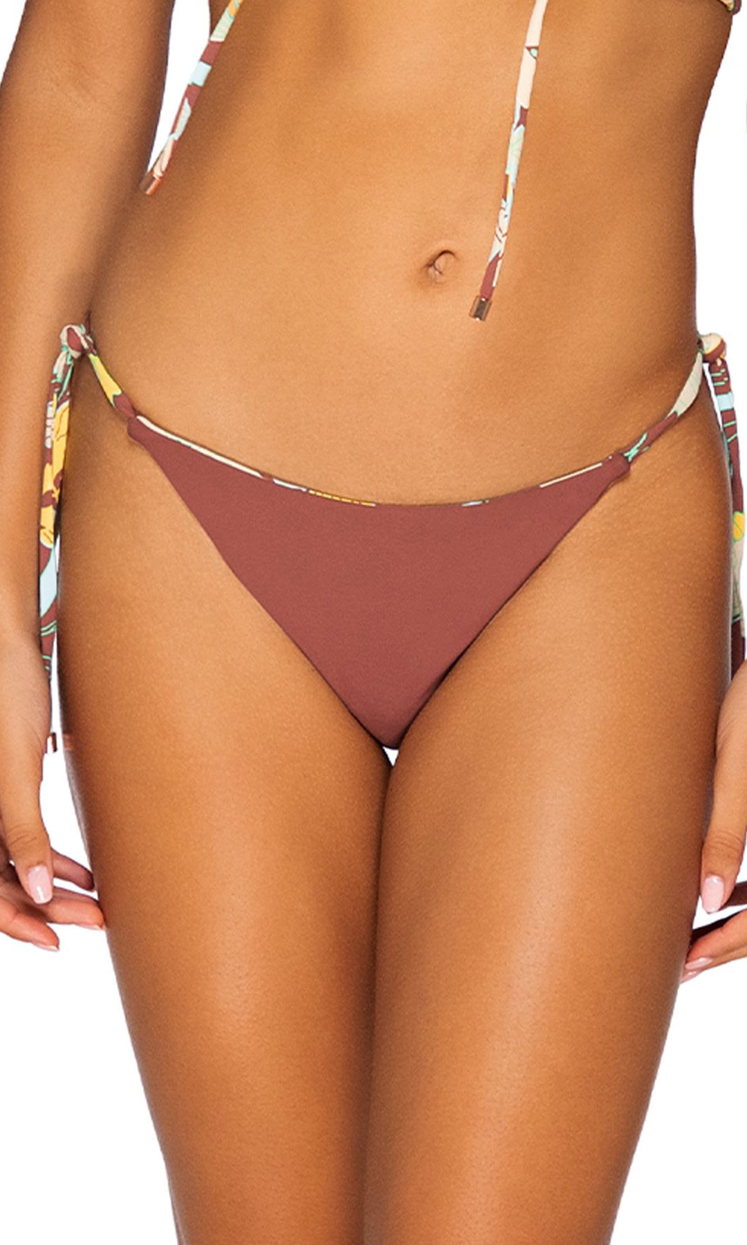 Swim Systems: Desert Blooms Holly Tie Side Bottom