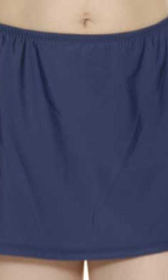 T.H.E: Solid Skirted Bottom - NAVY