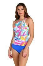 24th & Ocean: Cordoba High Neck Tankini Top