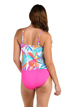 24th & Ocean: Cordoba Two-Tiered Tankini Top