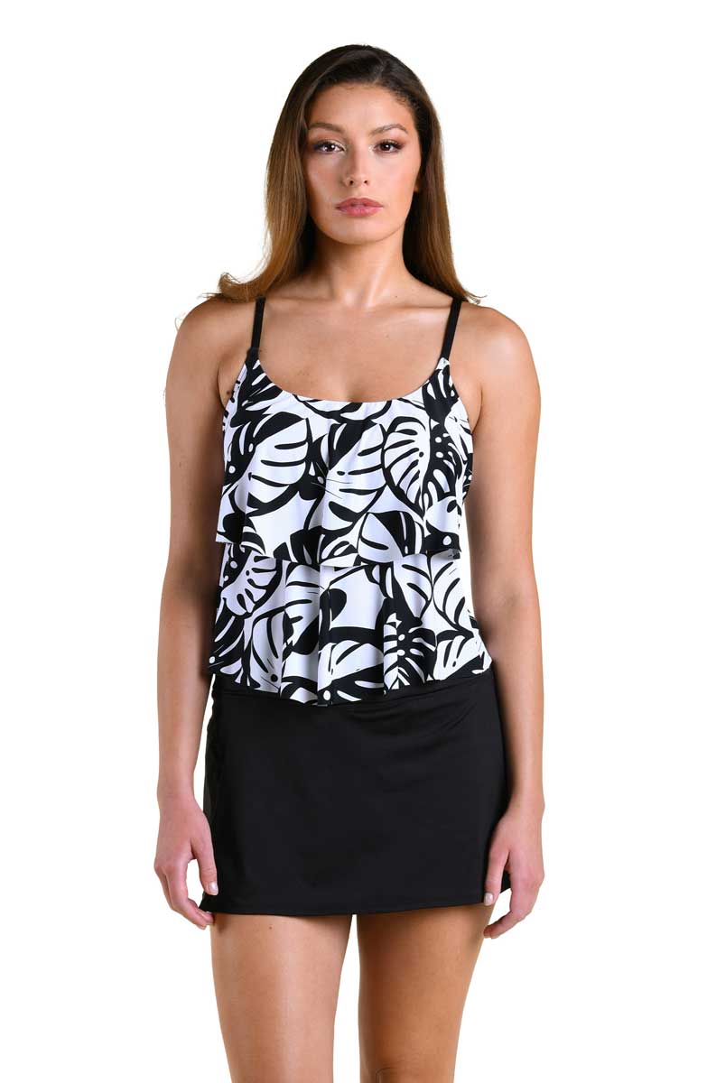 24th & Ocean: Monteverde Double Tier Tankini Top