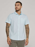 7 Diamonds: Ardon Short Sleeve Shirt - SEAFOAM