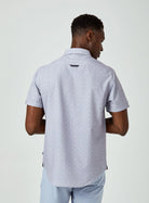 7 Diamonds: Casablamca Short Sleeve Shirt - GREY