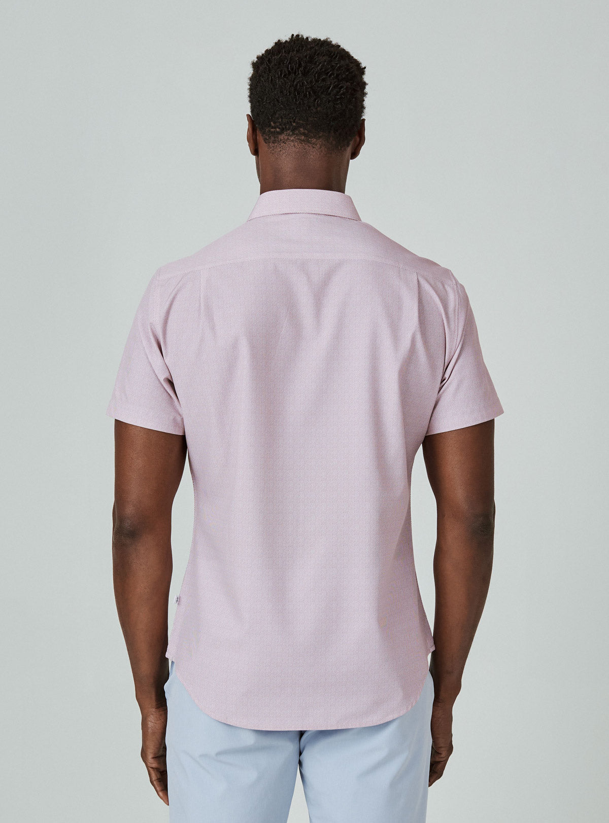 7 Diamonds: Cortes Short Sleeve Shirt - STN ROSE