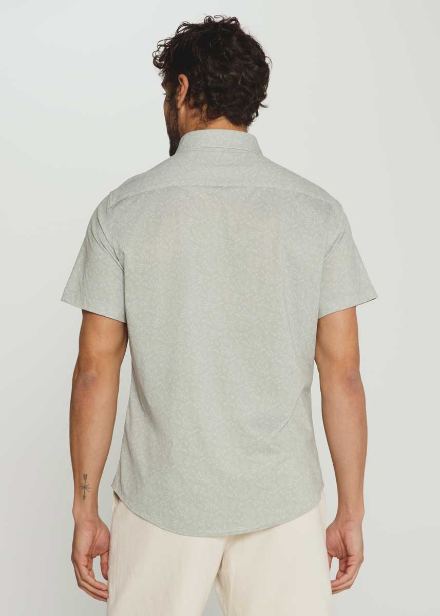 7 Diamonds: Eden Short Sleeve Shirt - PSTL GRN