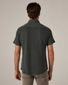 7 Diamonds: Levine Short Sleeve Shirt - BASIL