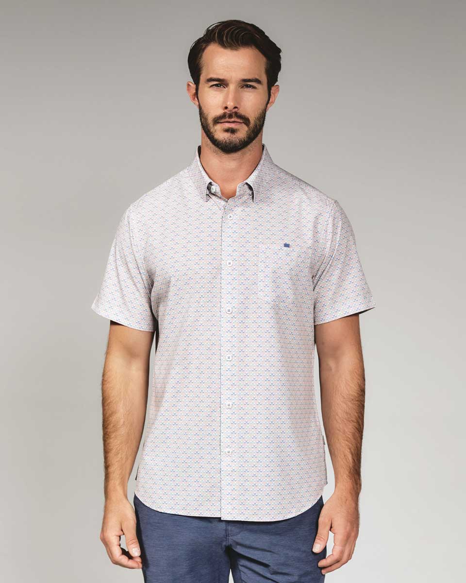 7 Diamonds: Marcelo Short Sleeve Shirt