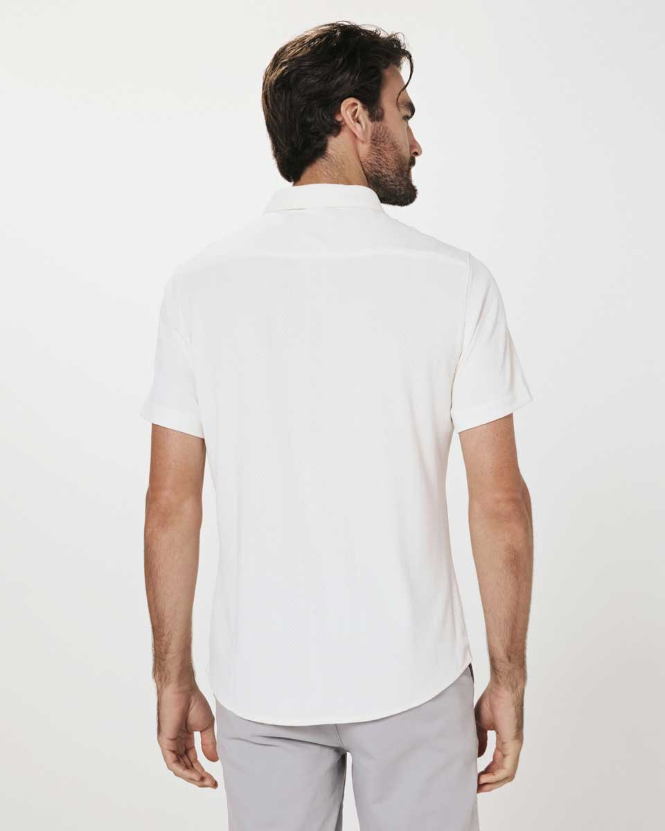 7 Diamonds: Napoli Short Sleeve Shirt - NATURAL