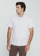 7Diamonds: Olivier Short Sleeve Shirt - ROSE