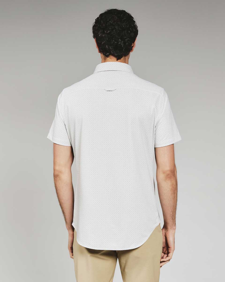 7 Diamonds: Pryce Short Sleeve Shirt - TAN