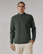 7 Diamonds: Rev Quarter-Zip Pullover - BASIL