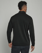 7 Diamonds: Rev Quarter-Zip Pullover - BLACK