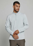 7 Diamonds: Rev Quarter-Zip Pullover - PLATINUM