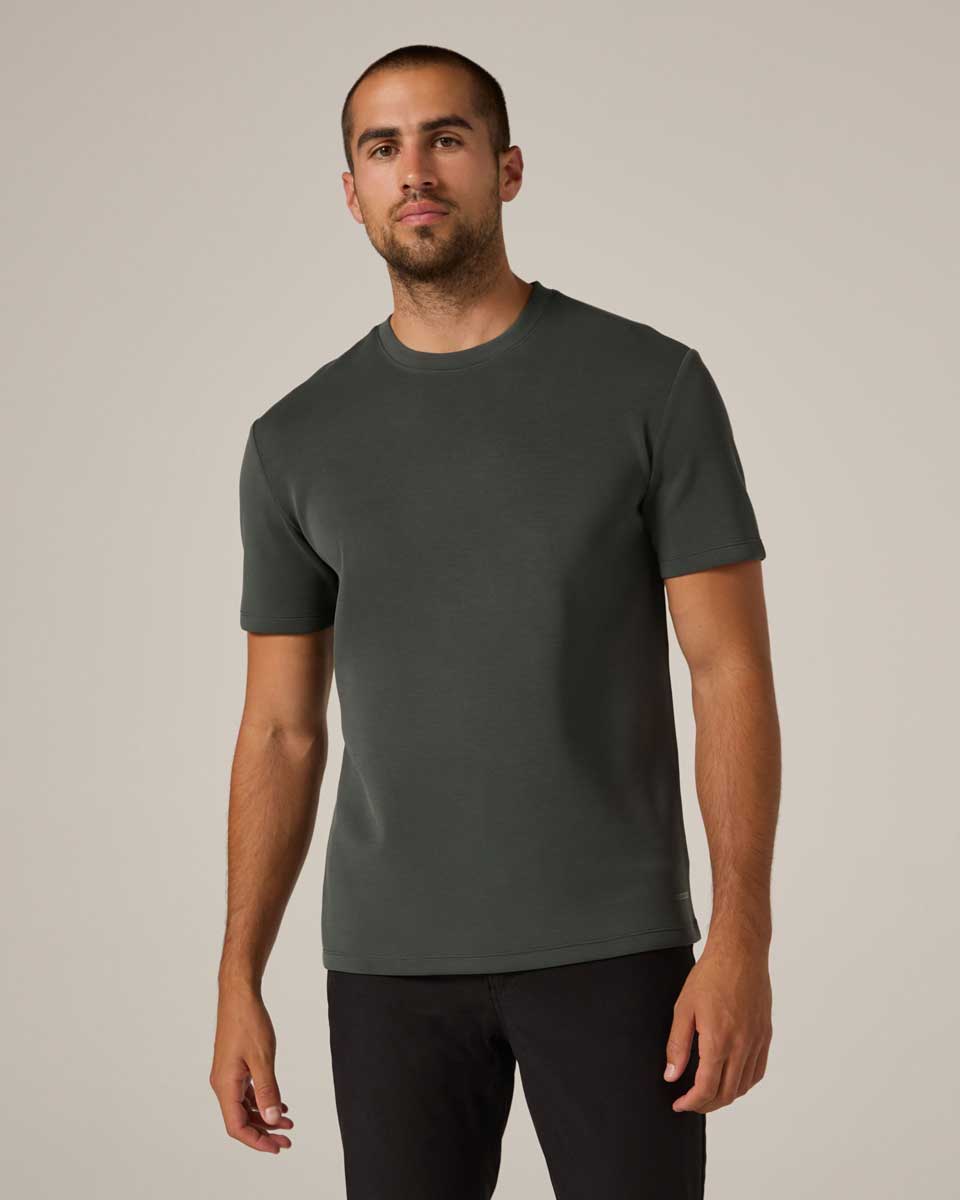 7 Diamonds: Rev Short Sleeve Tee - BASIL
