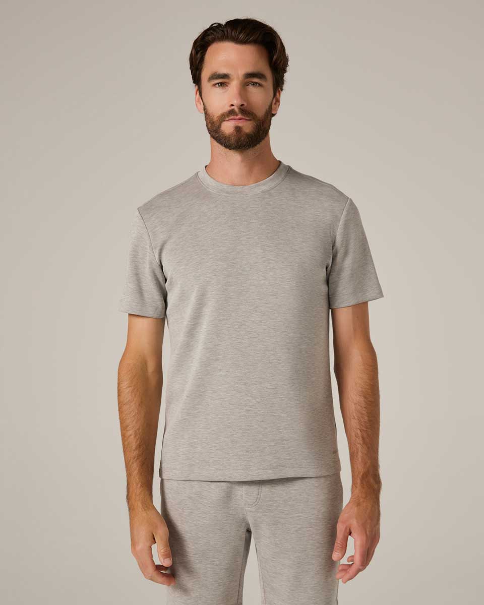 7 Diamonds: Rev Short Sleeve Tee - HEATHER GREY