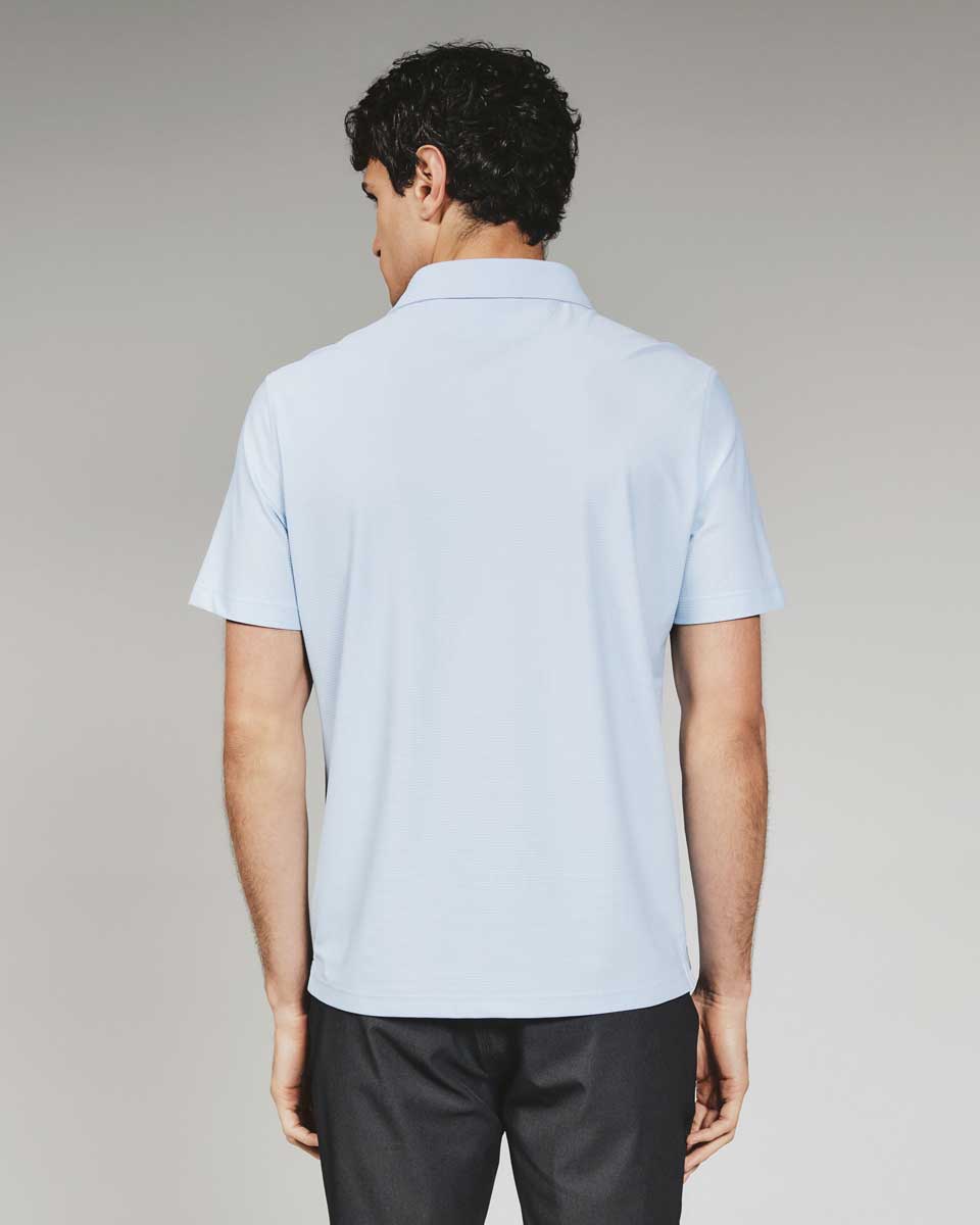 7 Diamonds: Roswell Polo - LT.BLUE