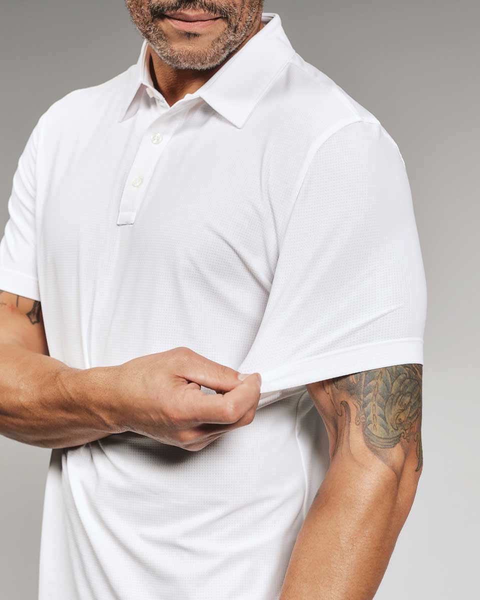 7 Diamonds: Roswell Polo - WHITE