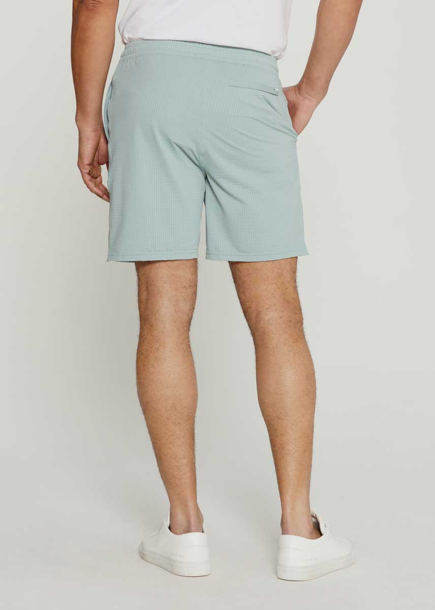 7 Diamonds: Sutherland Seersucker Swim Trunk