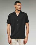 7 Diamonds: Vaughn Camp Shirt - BLACK