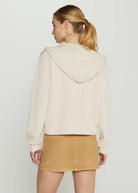 7 Diamonds: Women's Rev Full Zip Hoodie - TAPIOCA
